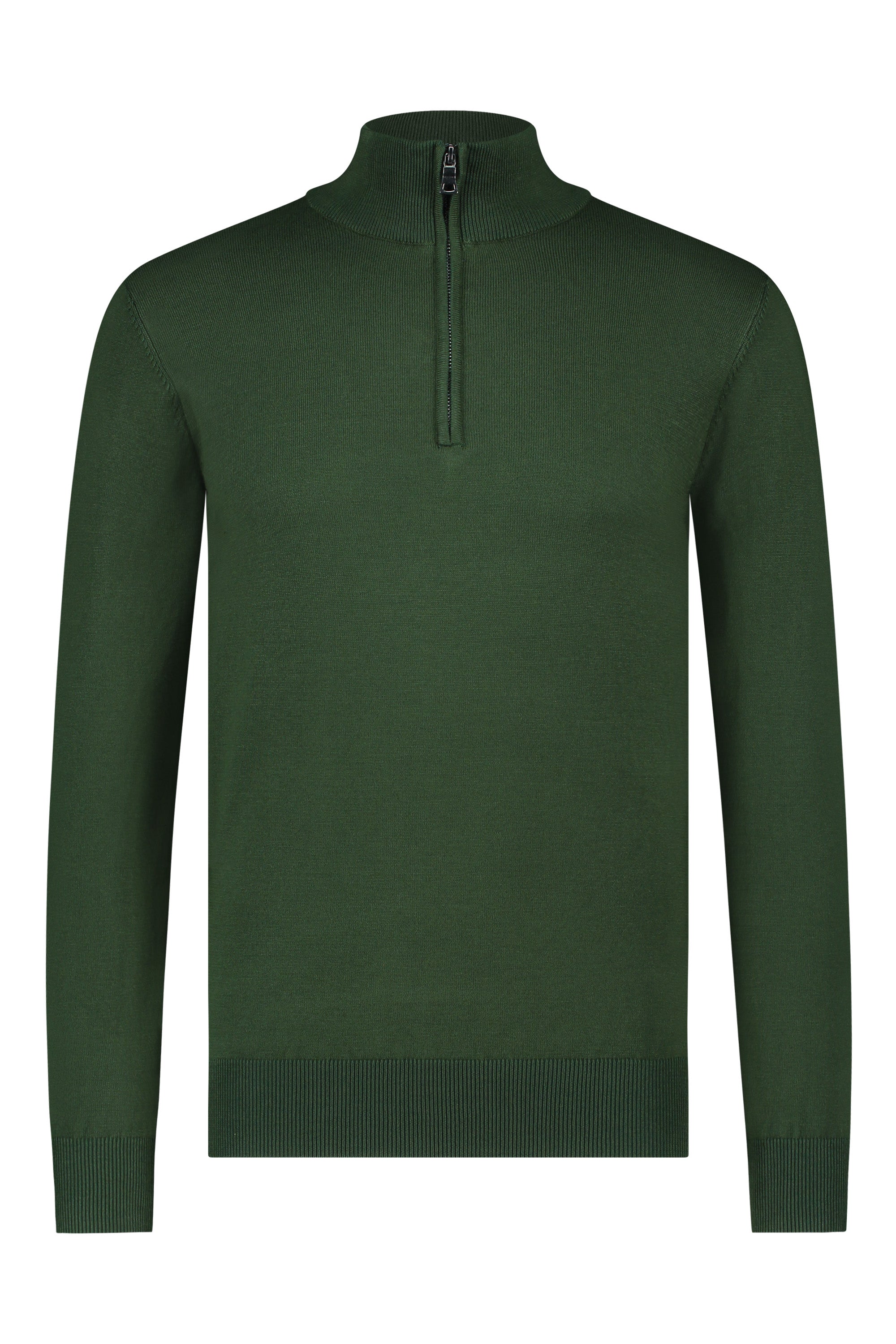 Sweater zipper green