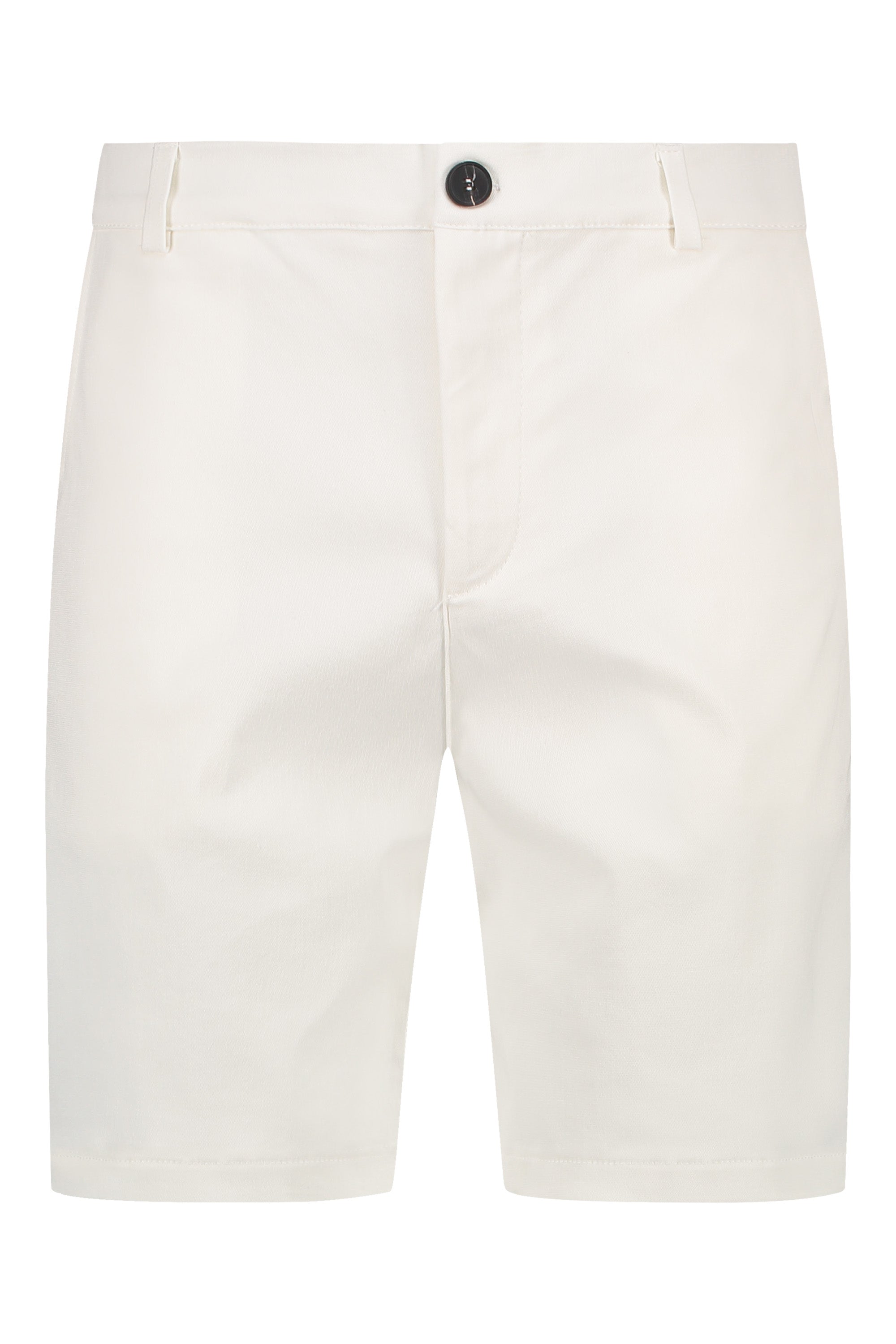 Super stretch chino short white