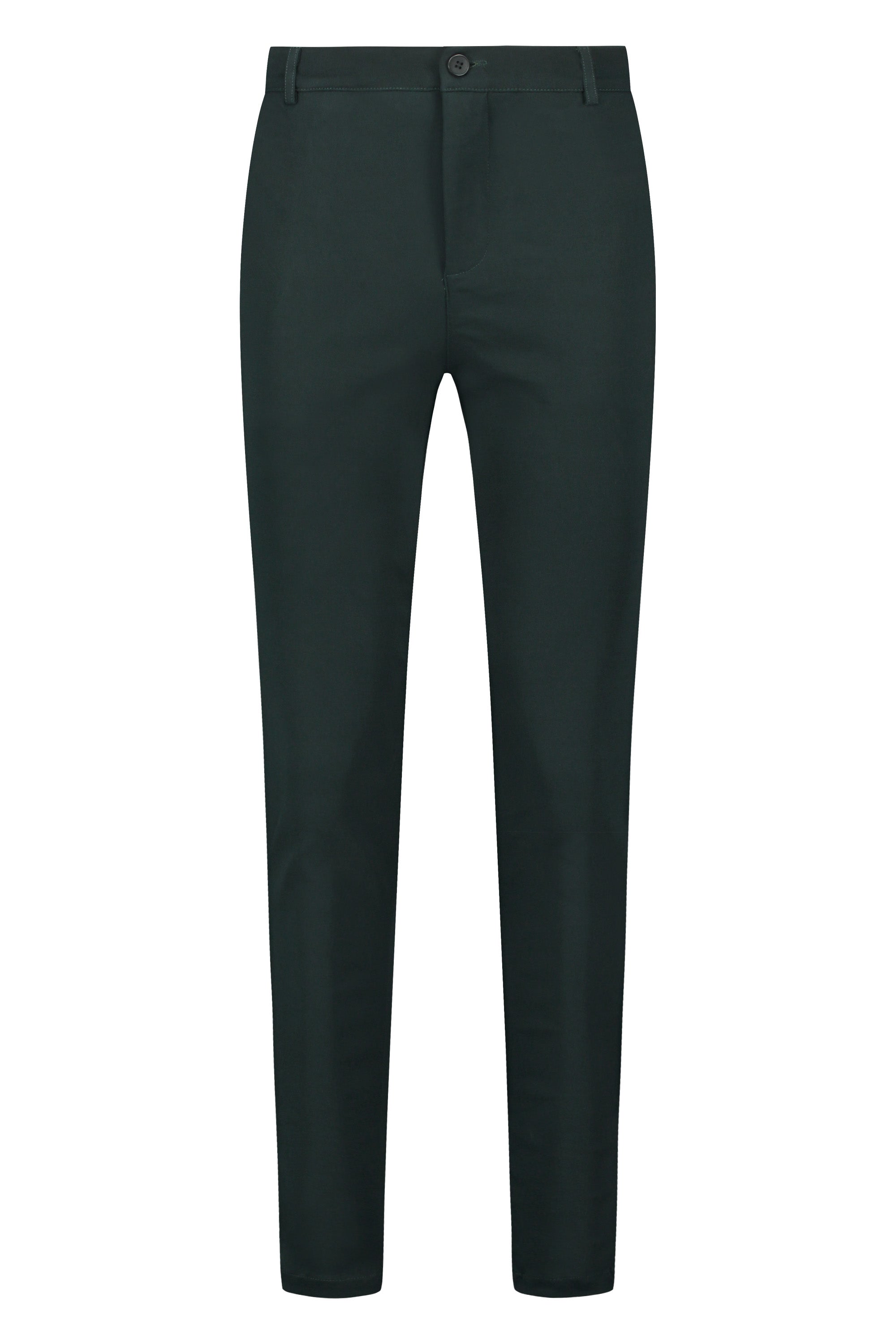 Super stretch pantalon forest green