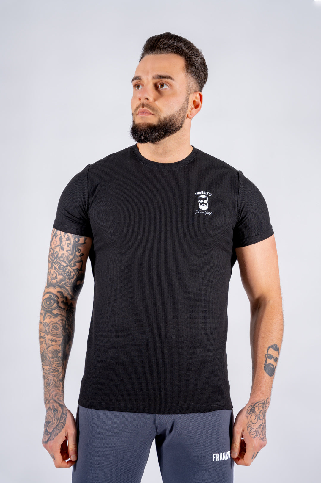 t-shirt Frankie's sport zwart